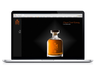 HM the King Scotch part of Vento's Award-Winning Web Design Portfolio