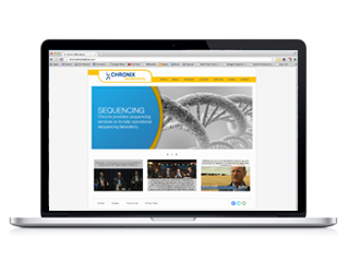 Chronix Biomedical part of Vento's Award-Winning Web Design Portfolio